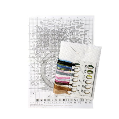 Embroidery set "in the southern courtyard"-1
