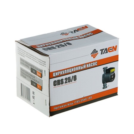 Circulation pump Taen CRS25/6, pressure 6 m, 46/67/93 WT-2