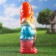 Garden figure "Dwarf with a pitchfork" 35x15x12cm