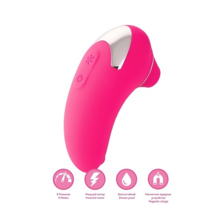 Vacuum-wave stimulator of the clitoris L’Eroina by Toyfa Laly, silicone, 10 cm-6