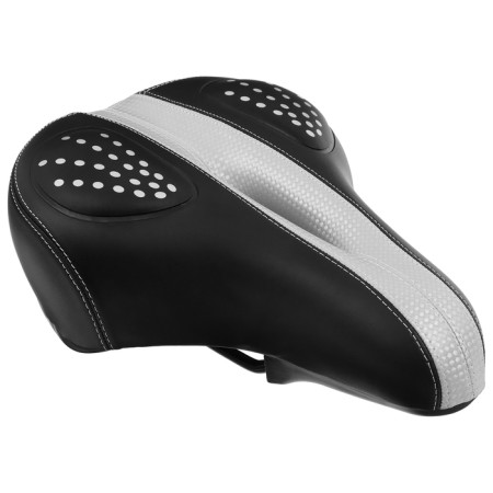 Dream Bike saddle, sport-composter, black/gray color-1