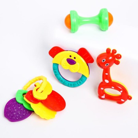 A set of rattles "Little Joy", 4 pcs, color mix, crush me-2
