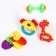 A set of rattles "Little Joy", 4 pcs, color mix, crush me