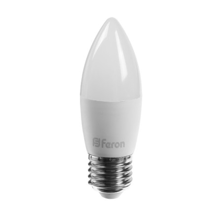 LED LED Feron (7W) 230V E27 6400K C37, LB-97-1