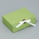 Gift folding box, packaging, "green", 16.5 x 12.5 x 5 cm