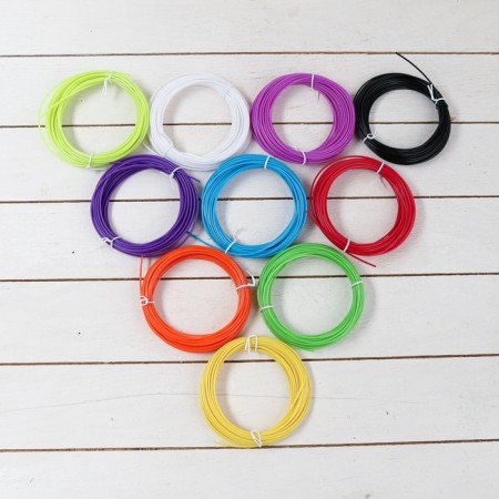 Luazon PLA-10 plastic, for 3D pen, 10 colors of 10 meters-2
