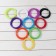 Luazon PLA-10 plastic, for 3D pen, 10 colors of 10 meters