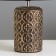 August table lamp E14 40W chocolate-gold 22x22x34 cm Risalux