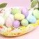 Easter decor "Basket with eggs" 8 × 12 × 14 cm