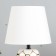 RICO desktop lamp E14 40W white-golden 20x20x33 cm Risalux