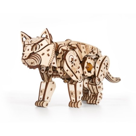 Mechanical team model, wooden designer "Cat (cat)"-1