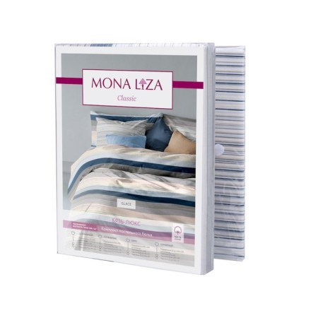 Bed linen 1.5 joint venture Glace, size 150x215 cm, 145x210 cm, 70x70 cm - 2 pcs-3