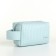 Cosmetic bag with lightning, blue color