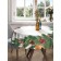 Tables on the table "Christmas decorations", round, Saten, d = 150 cm