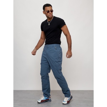 Sports male winter, size 50, blue color-6