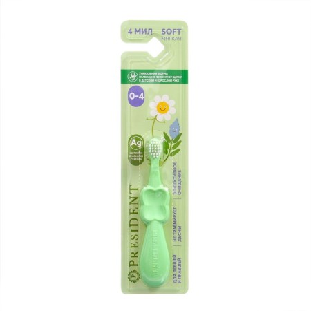 Children's Toothbrush President 0-4 years old, color mix-2