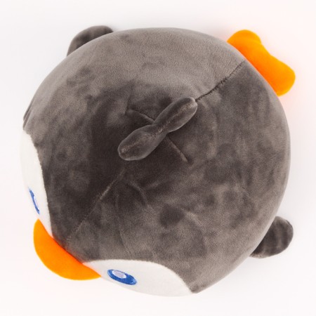 Soft toy "Penguin", 19 cm, black and white color-5