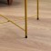 Coffee table, golden tray