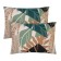 The set of pillowcases "Ethel" Colored Tropics (View 2) 50*70 cm - 2pcs, 100% cotton, Poplin