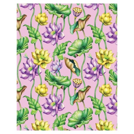 Pillow Ground "Lides and lotuses, decorative, size 16x45 cm-1