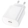 Network charger Hoco N22, 1 Type-C, 25 W, PD + Qc, White