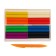Soft plasticine (wax), 8 colors, 140 g, "fantasy", with a glass, mix