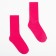 Noski neon, pink color, size 25-27
