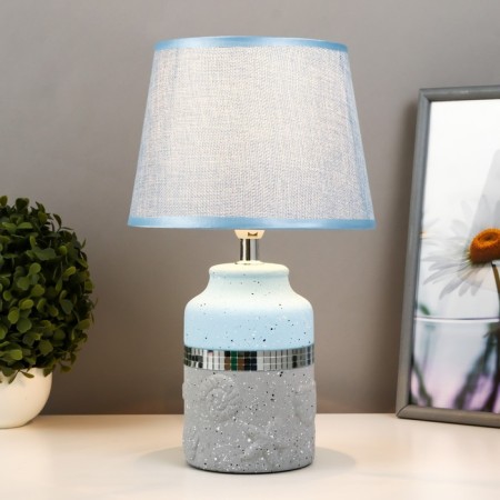 Board lamp 16838/1bl E14 40W gray-blue 20x20x34 cm Risalux-1