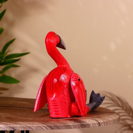 Souvenir "Flamingo" hanging paws, tree 30 cm-3