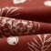 Apron Ethel "New Year’s Plants" 60x70 cm, 100% HL, Rogozhka 186 g/m2
