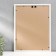 Photo frame 30x40 281s white with silver (plastic screen)