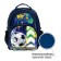 School backpack, 36 x 23 x 13 cm, ergonomic back, calligrata p "Football"
