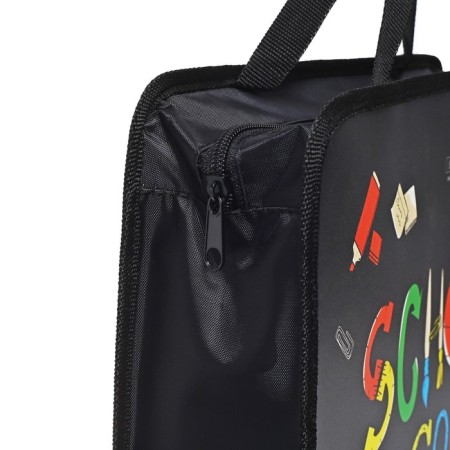 Folder with A4 handles, 330 x 260 x 75 mm, plastic, handles, Calligrata School, mix-4