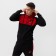 Male costume (sweatshirt/pants), black/red color, size 48 (l)