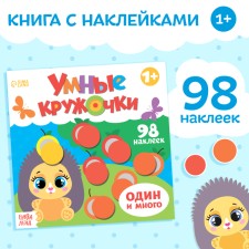 A book with stickers 