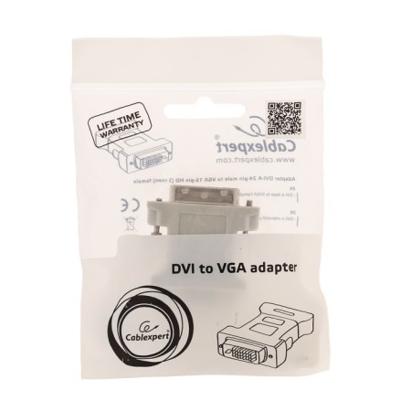 Adapter Gembird, DVI-A 29 (M) -VGA (F), white-3