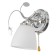 Bra 91315/1 E27 40W chrome 15x18x22 cm