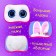 Soft toy "Lupo -eyed: Ice"