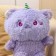 Soft toy "Monster", 40 cm, purple color