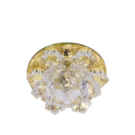 Economic light lamp, F3832 YL CL, MAX 35W G4, color mirror yellow