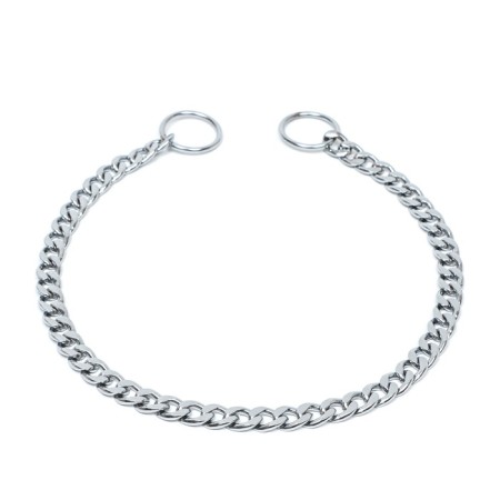Collar - Metallic stranding single, 60 cm, wire thickness 3 mm, flat link-1