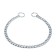 Collar - Metallic stranding single, 60 cm, wire thickness 3 mm, flat link