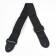 Guitar belt, black, length 60-110 cm, width 5 cm