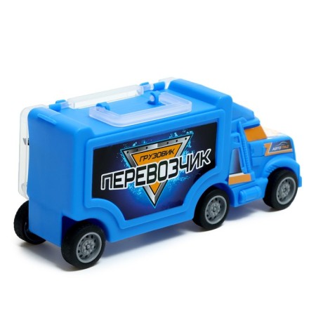 Carrier truck, 2 cars, mix-2