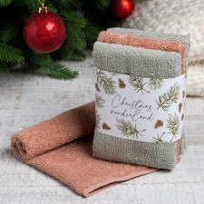 Set of terry towels Ethel Wonderland 30x30 cm-3pcs, 340g/m2, 100% cotton