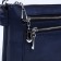 Bag Cross-Bodi with a zipper, blue color