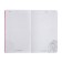 Notebook for girls 130 x 210 mm, 56 sheets in the "anime" line, covered cardboard, Soft-Touch lamination, selective UV-clock