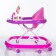 Walks Jolly Ride BW110, 7 wheels, with sound effects, plastic wheels, purple color