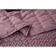 A set with a bedspread "Irma", size 230x250 cm, 50x70 cm - 2 pcs, color ash rose