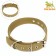 Collar of tarpaulin dimensionless two -layer, 72 x 3.5 cm, sand